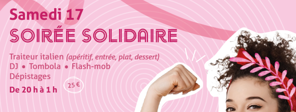 Soirée solidaire - Octobre Rose