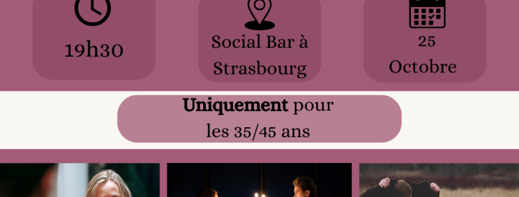 Soirée Speed Dating 35/45 ans