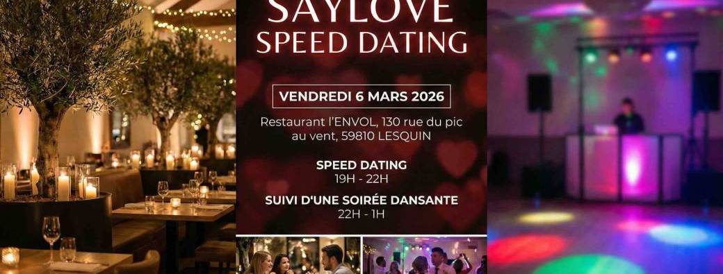 Soirée Speed Dating Saylove
