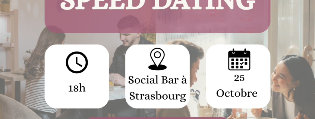 Soirée Speed Dating 55 ans et +