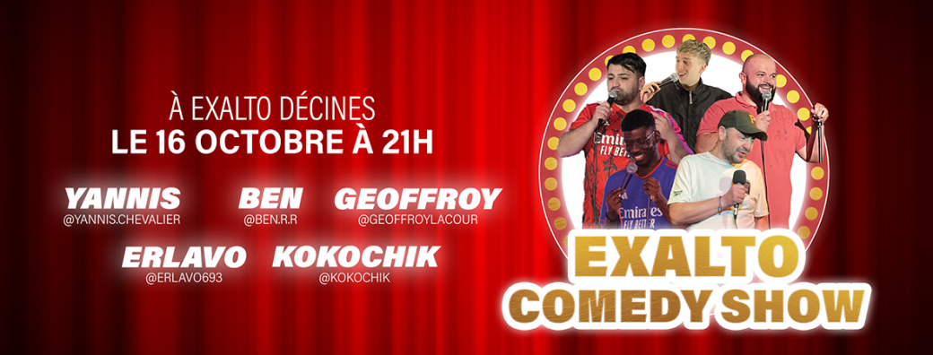 Soirée Stand-Up - Exalto Décines