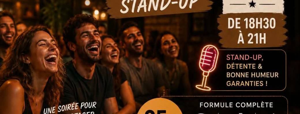 Soirée Stand-Up | 1er Octobre de 18h30 à 21h30