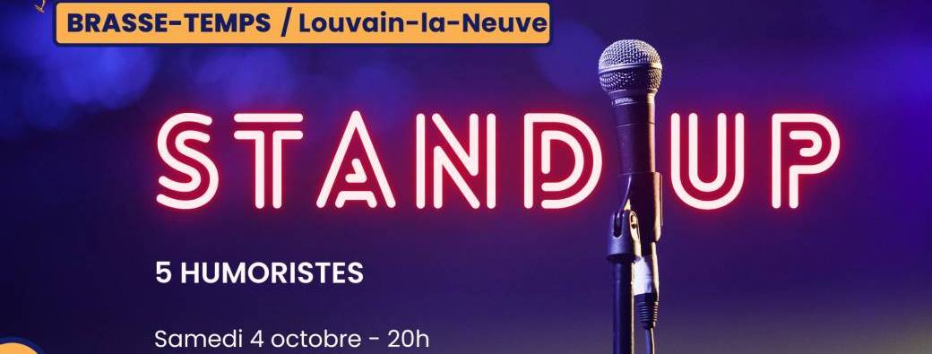 Soirée stand up Louvain la Neuve