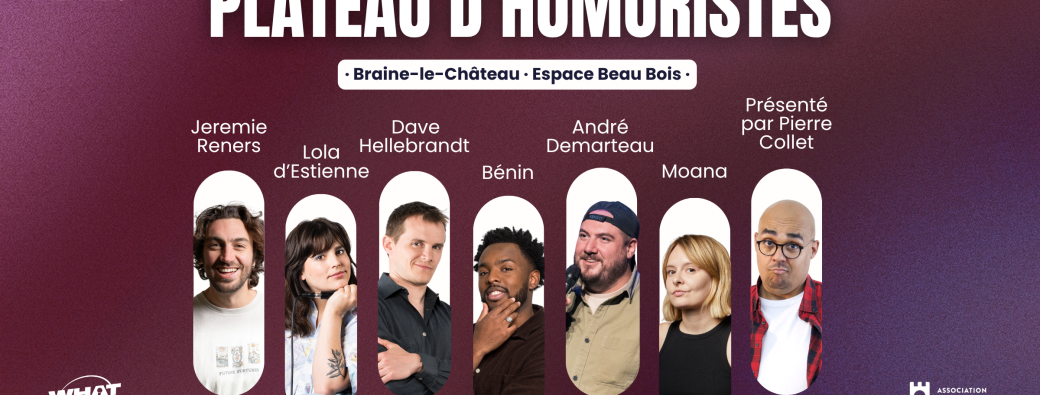 Soirée stand'up - Plateau humoristes