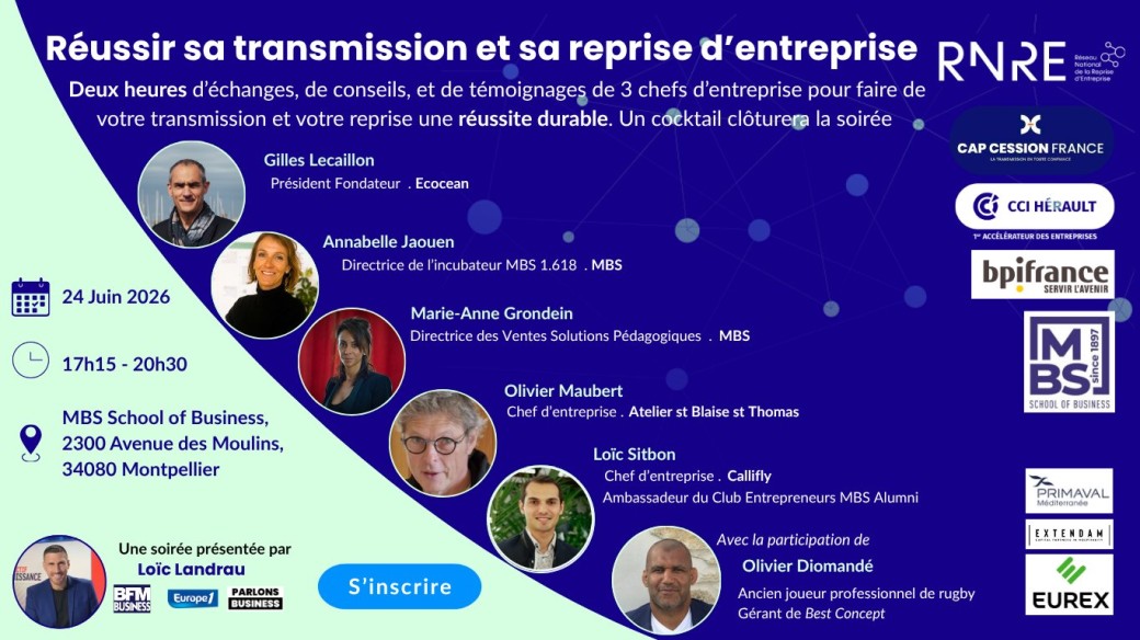Soirée Transmission d'Entreprise