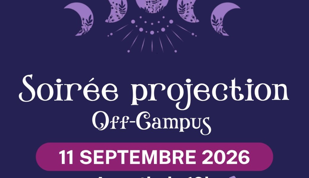 Soirée vidéo projection Off campus