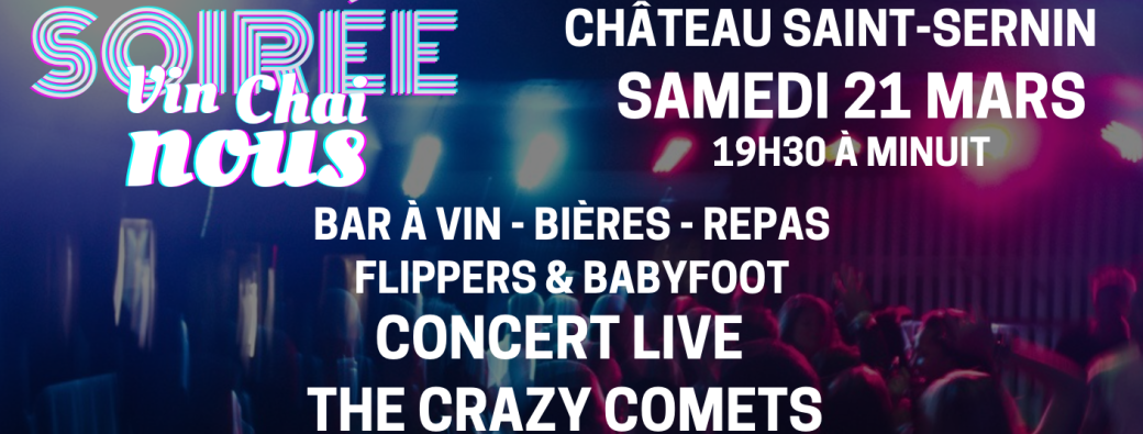 Soirée : VIN CHAI NOUS