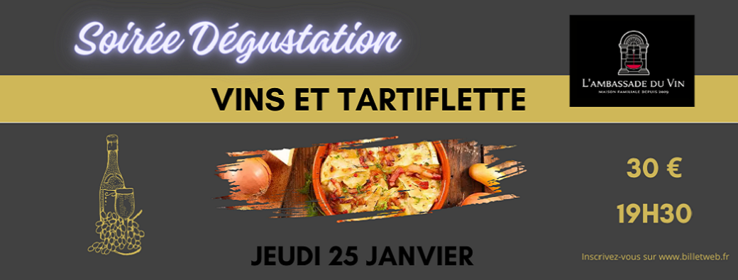 Soirée Vins et Tartiflette