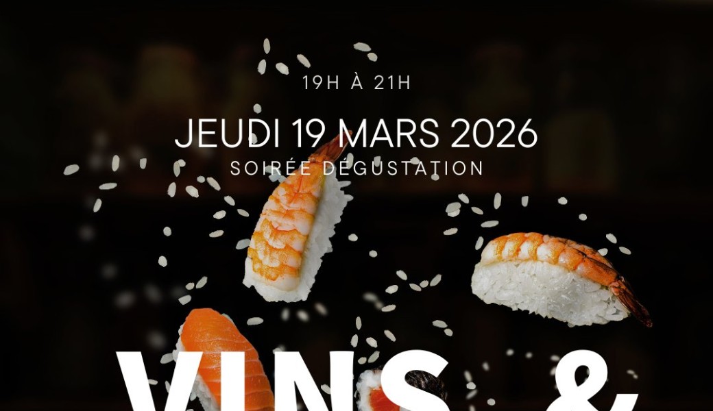 Soirée Vins & sushis