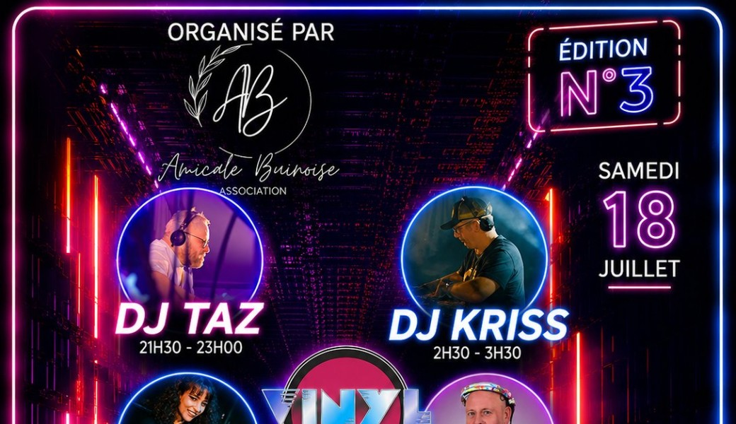 Soirée vinyl génération 