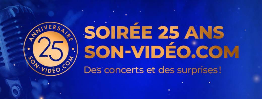 Soirée VIP 25ème anniversaire de Son-Vidéo.com au Paris Audio Video Show