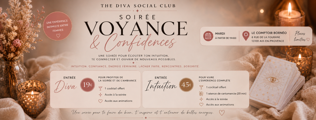 Soirée VOYANCES & CONFIDENCES