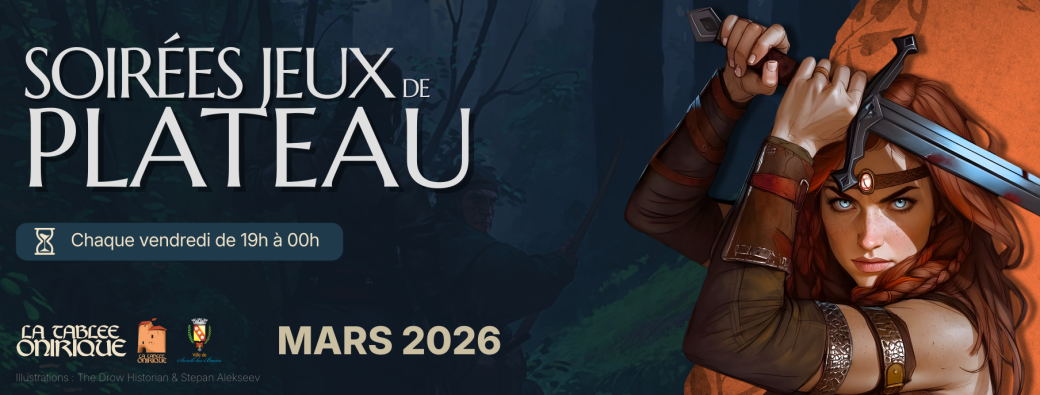 Soirées jeux de plateau