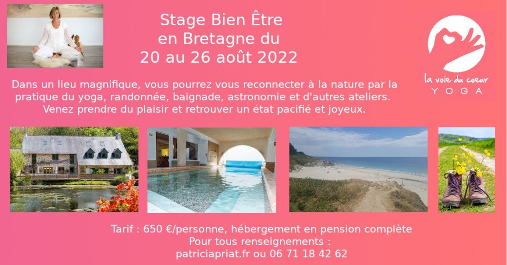 Solde Stage Bien être Bretagne 