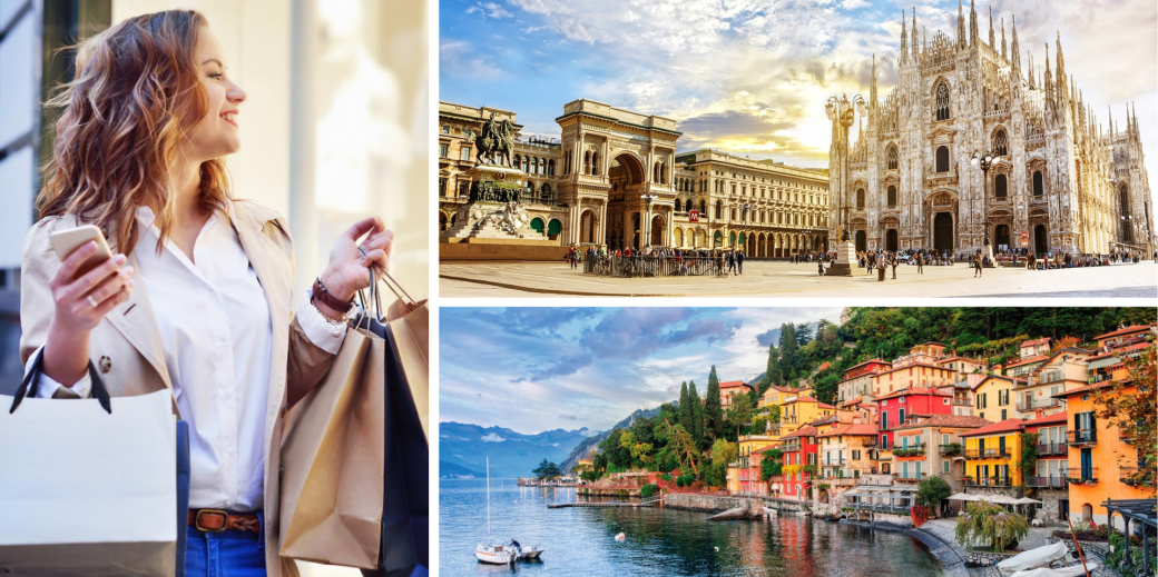 Soldes d'hiver à Milan ※ BONUS : Côme & Lac de Côme ※ 27-29 janvier