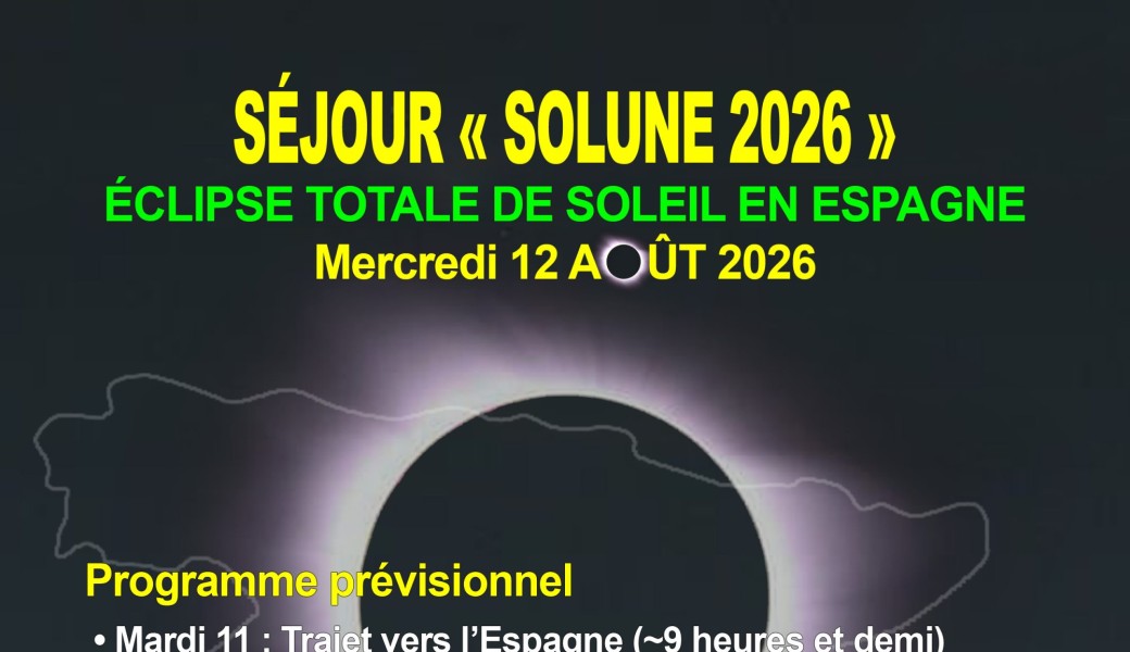 SÉJOUR SOLUNE 2026