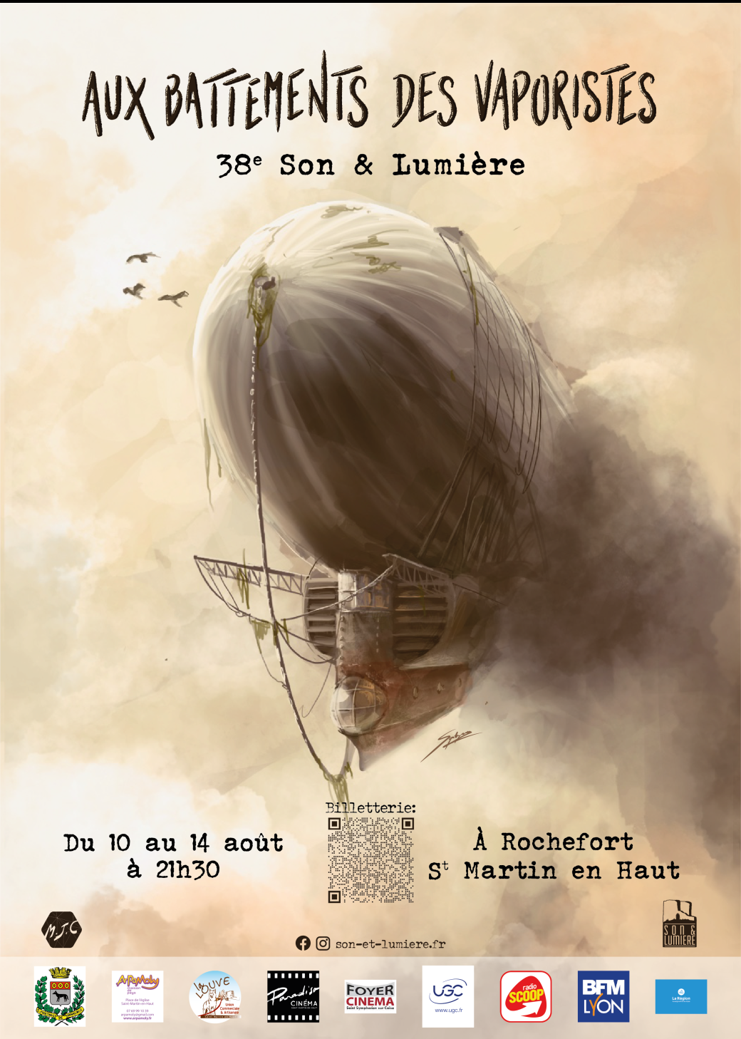 Son & Lumière 2022 - Aux battements des vaporistes