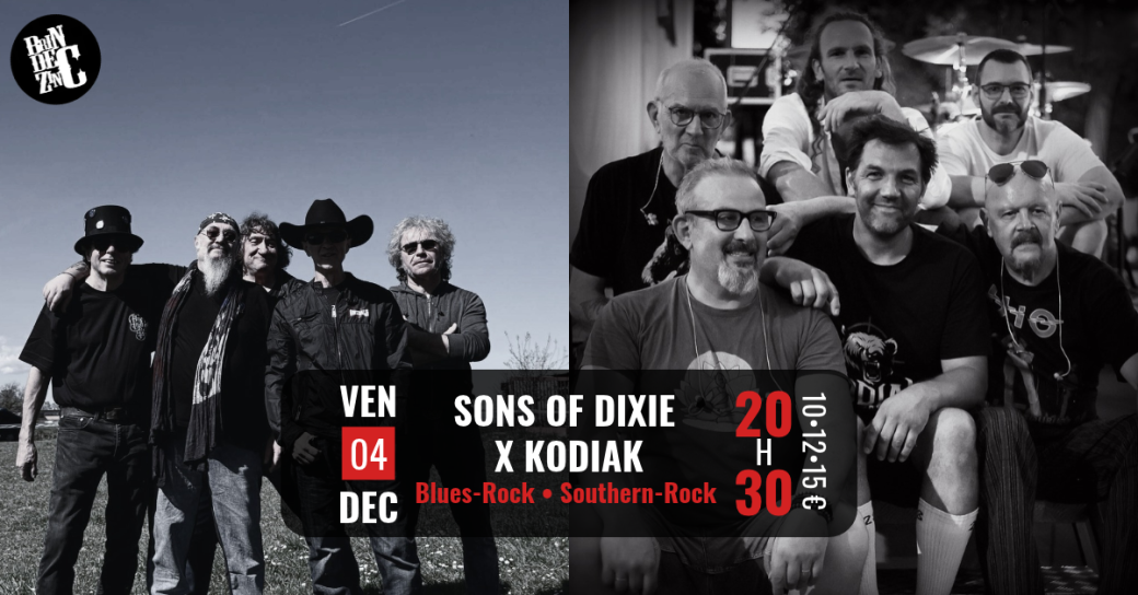 Sons Of Dixies X Kodiak (Blues-Rock • Southern-Rock)