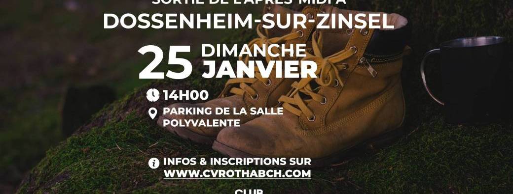 Sortie à Dossenheim-sur-Zinsel