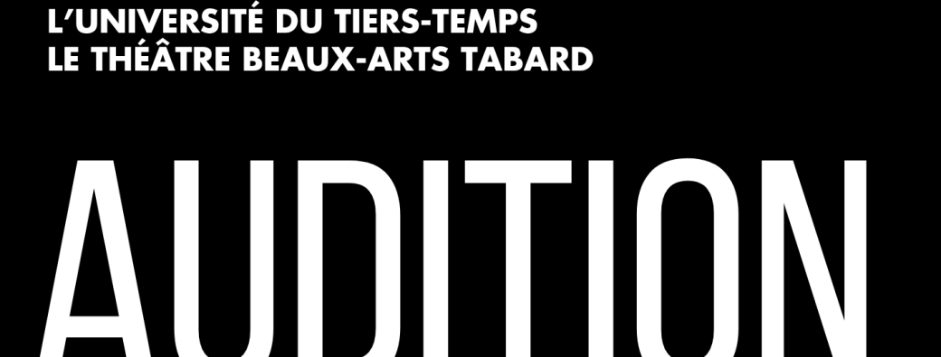 Sortie d'atelier - Audition