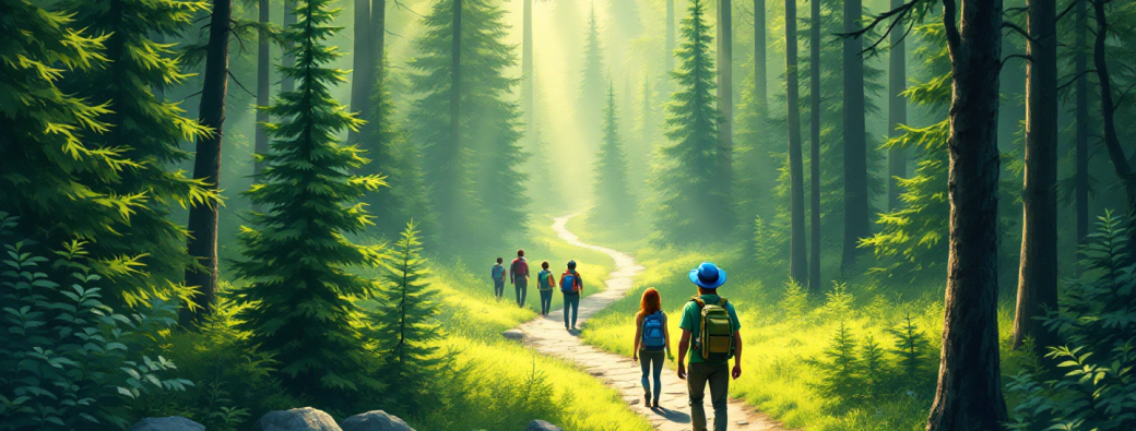 Sortie nature en forêt