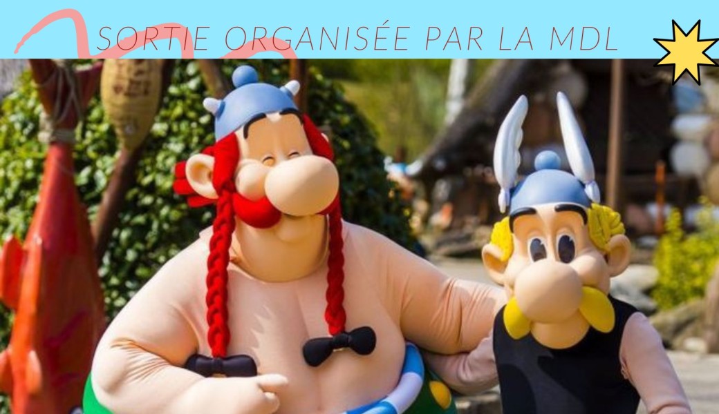 Sortie parc Astérix 