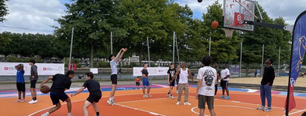 Sortie sport sur les quais