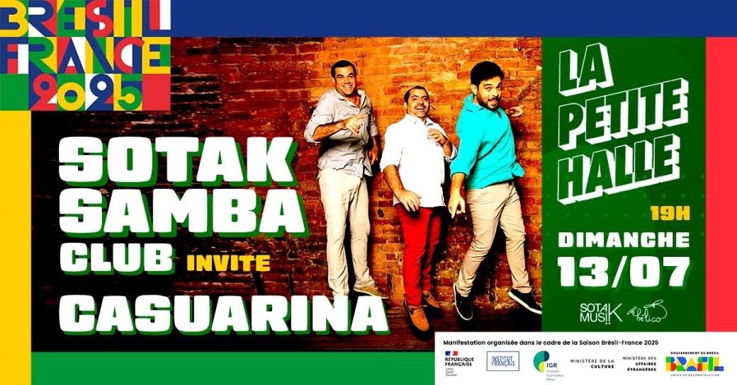 SOTAK SAMBA CLUB invite CASUARINA 13 juillet 2025
