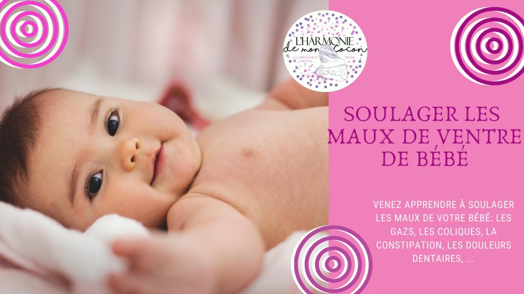 Soulager les maux de ventre de bébé