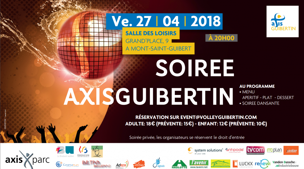 Souper du club - 27/04/2018 à 20h