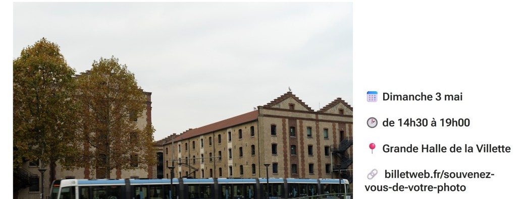 Souvenez-vous de votre photo