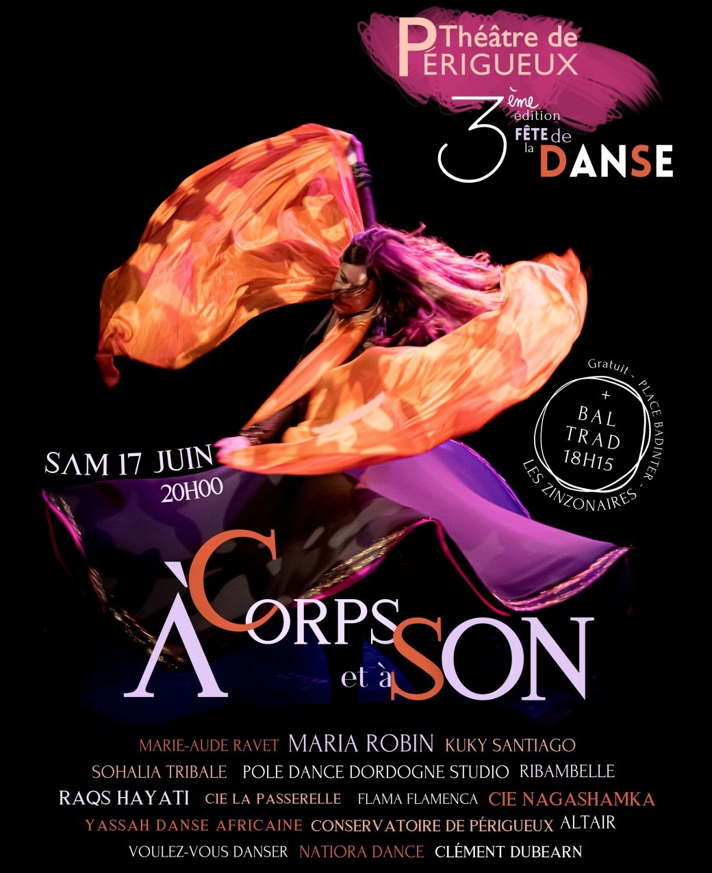 Spectacle - A Corps et à Son - Fête de la danse 