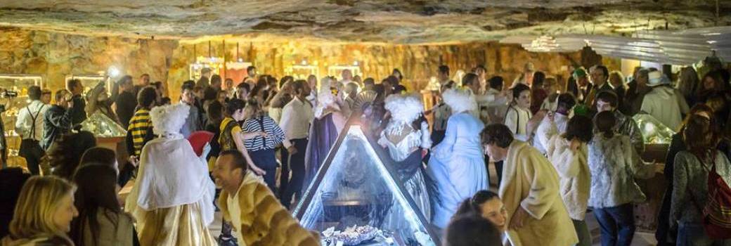 Spectacle collectif et déambulatoire "Underground" Mine Cap-Garonne  Festival Equinoxe 2019
