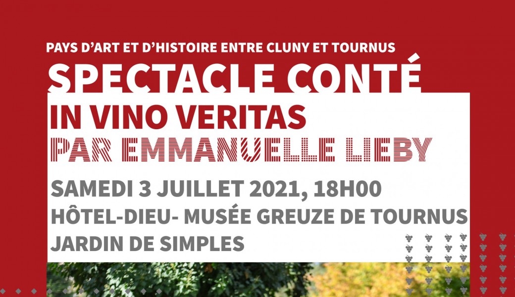 Spectacle conté « In Vino Veritas » d’Emmanuelle Lieby