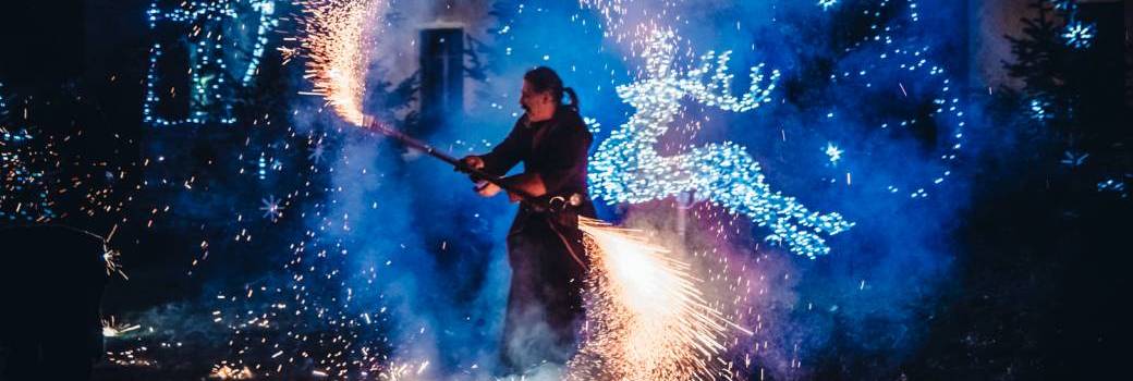 Spectacle de feu