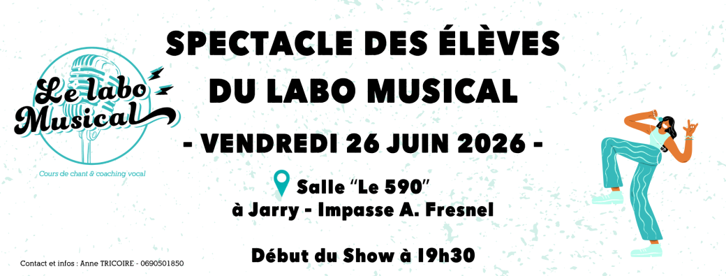 Spectacle de fin d'année du Labo Musical