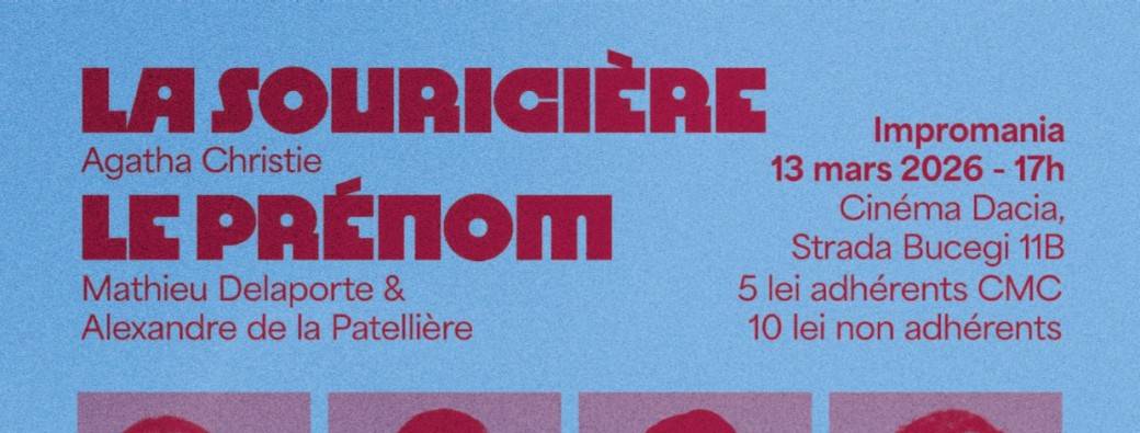 Spectacle de texte - Le prénom / La souricière