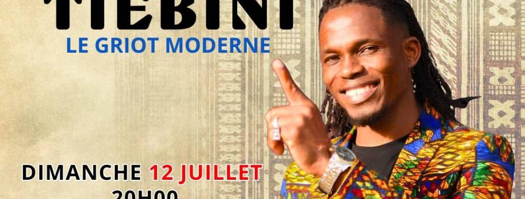 Spectacle de Tiébini le griot moderne Dimanche 12 juillet 