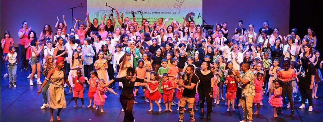 Spectacle des élèves de danse de la MJC Annemasse