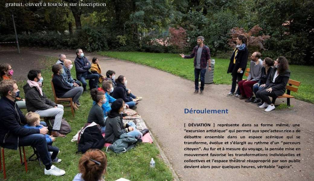 Spectacle Déviation - Journée Look Up de sensibilisation à l'urgence climatique