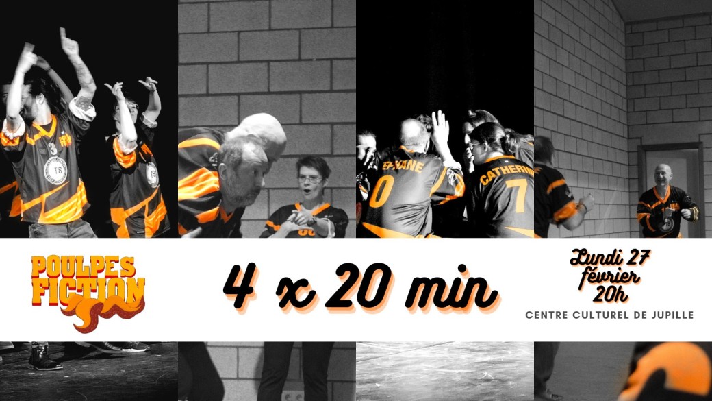 Spectacle d'Impro 4x20 min