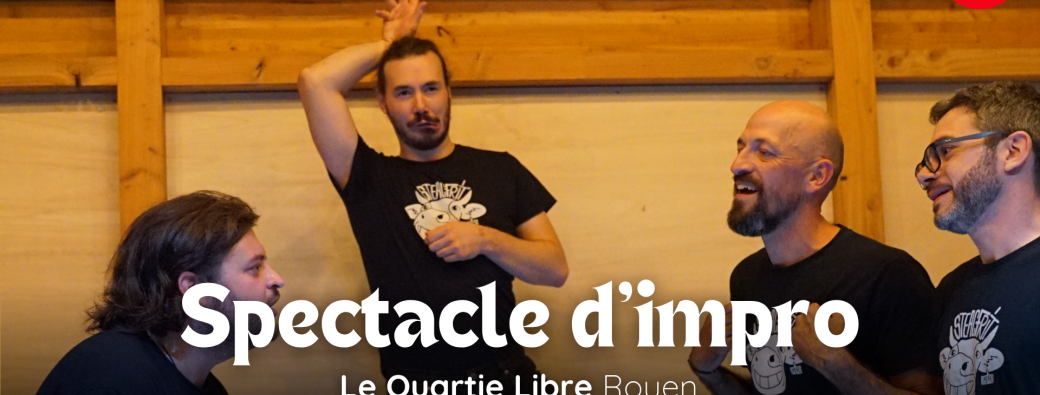 Spectacle d'impro au Quartier Libre