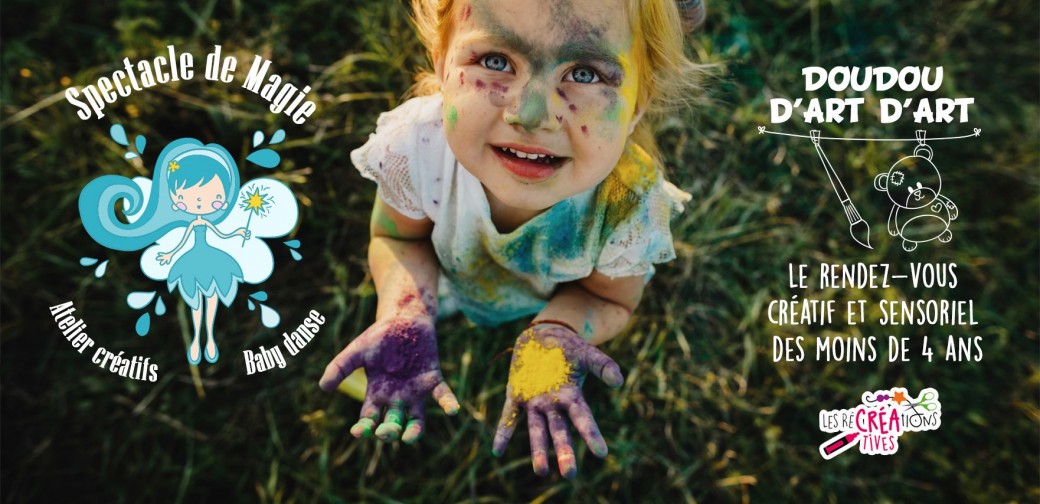 Spectacle et ateliers créatifs parents/enfants pour les moins de 4 ans