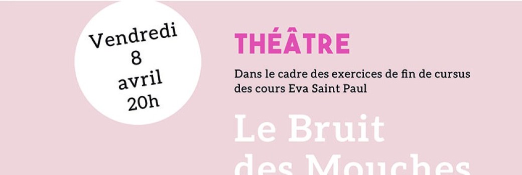 Spectacle : Le bruit des mouches