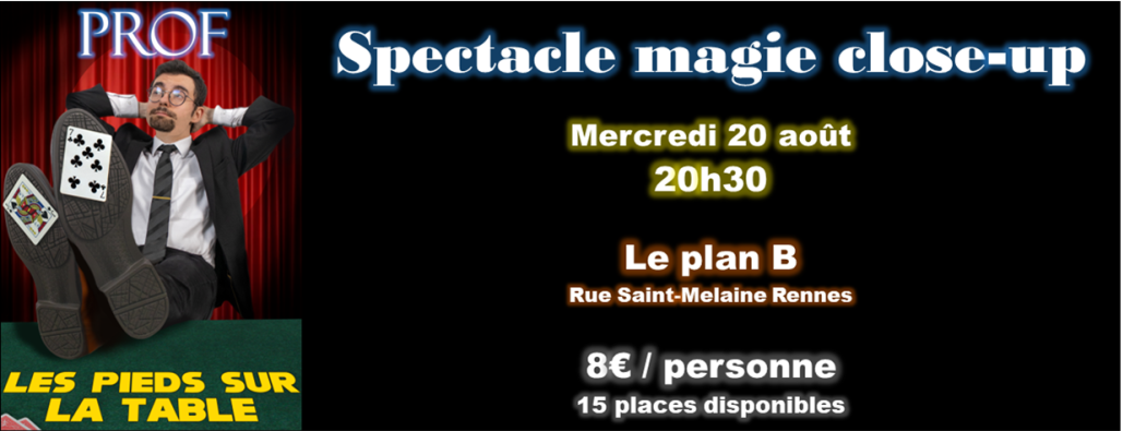 Spectacle Magie Close-up