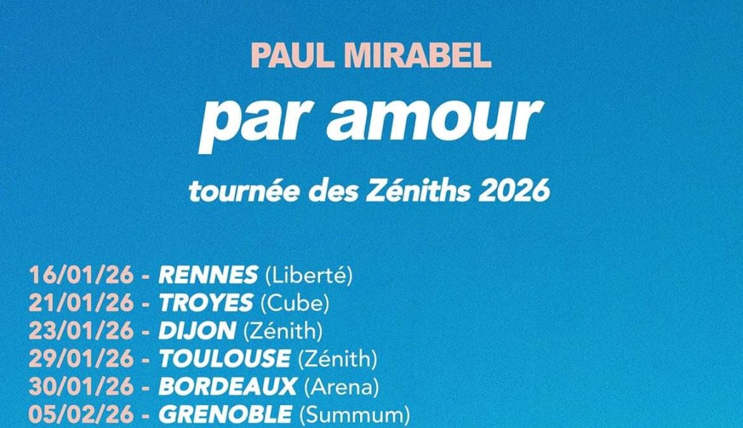 Spectacle Paul Mirabel  ”Par amour ” ,Montpellier 