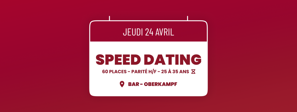 SPEED DATING 25-35