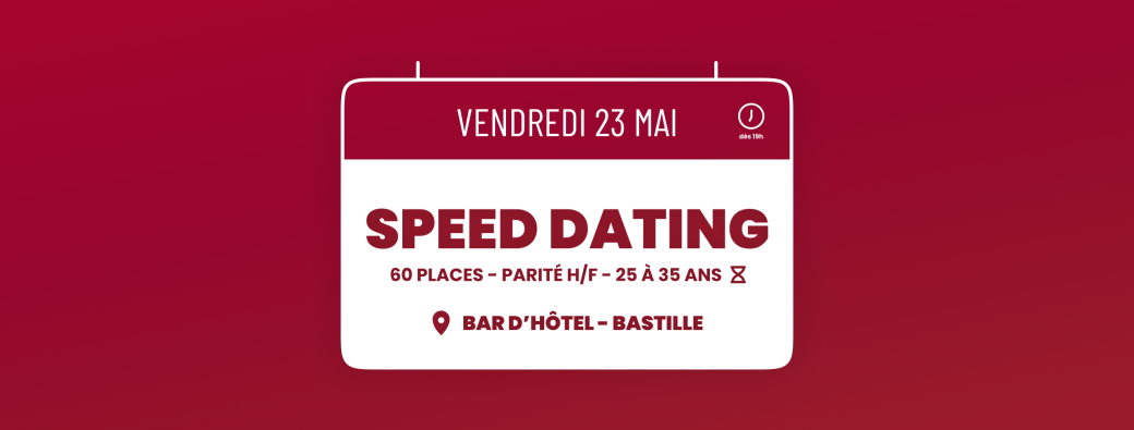 SPEED DATING 25-35