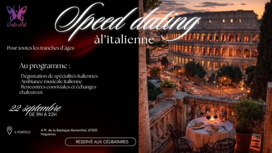 Speed Dating à l’italienne