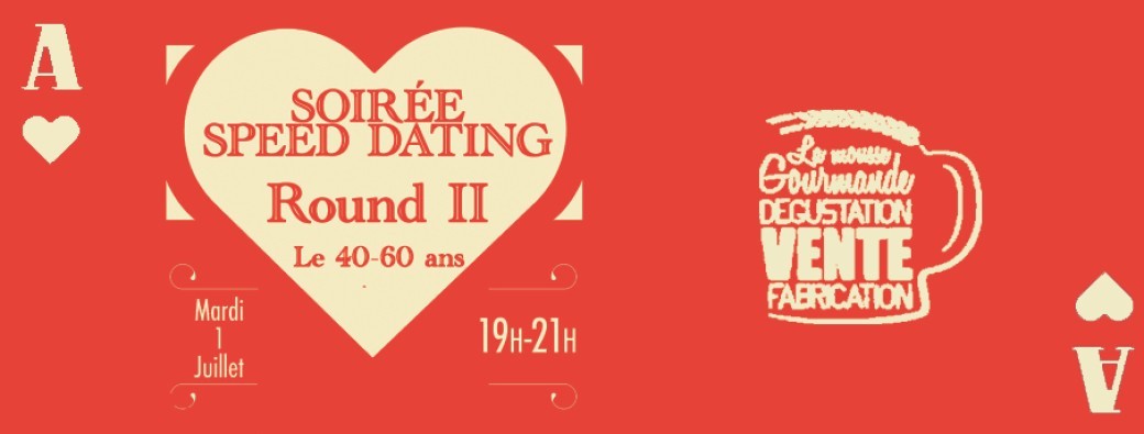 Speed dating -ROUND II à La Mousse